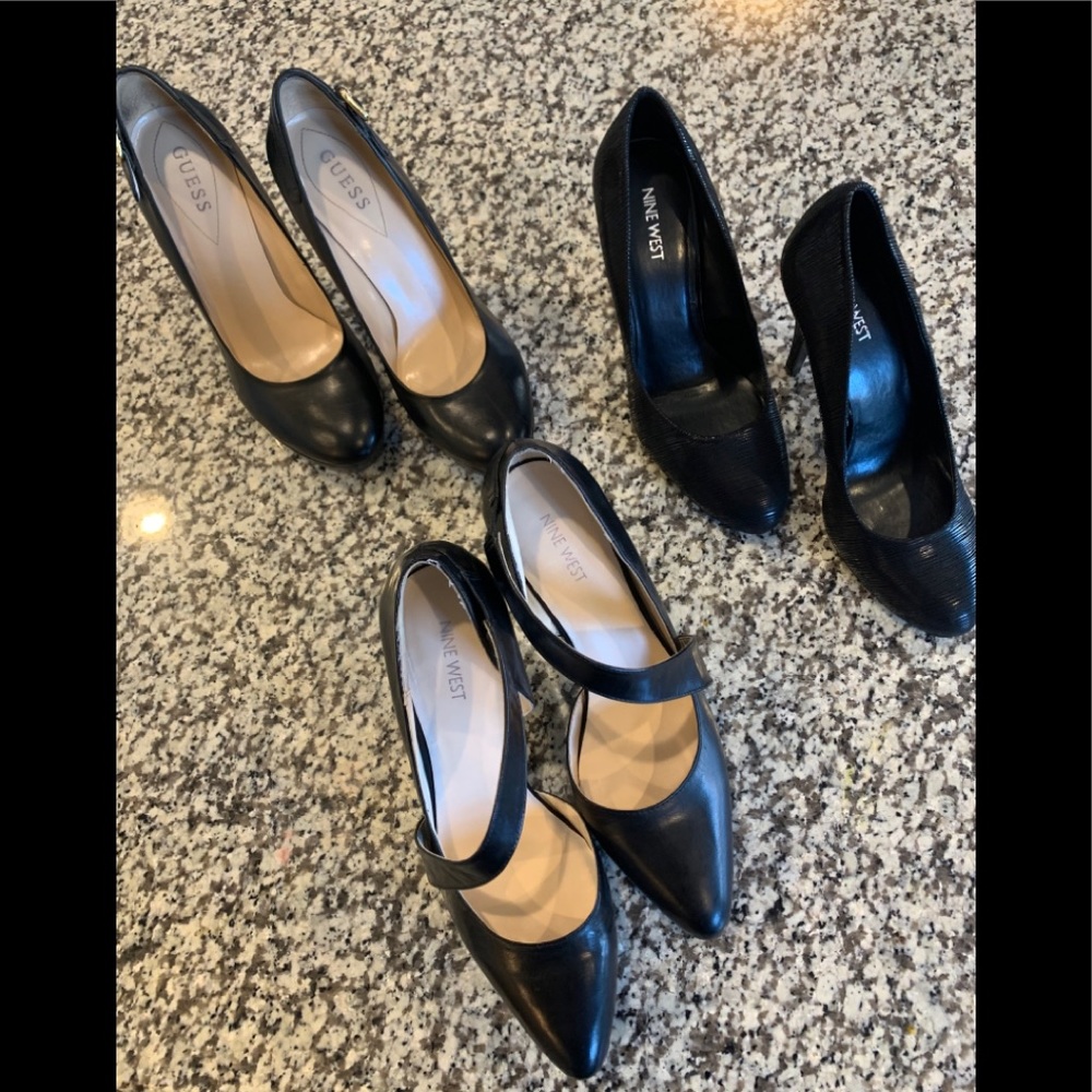 Nine West & Guess Women’s Shoe BUNDLE size 10